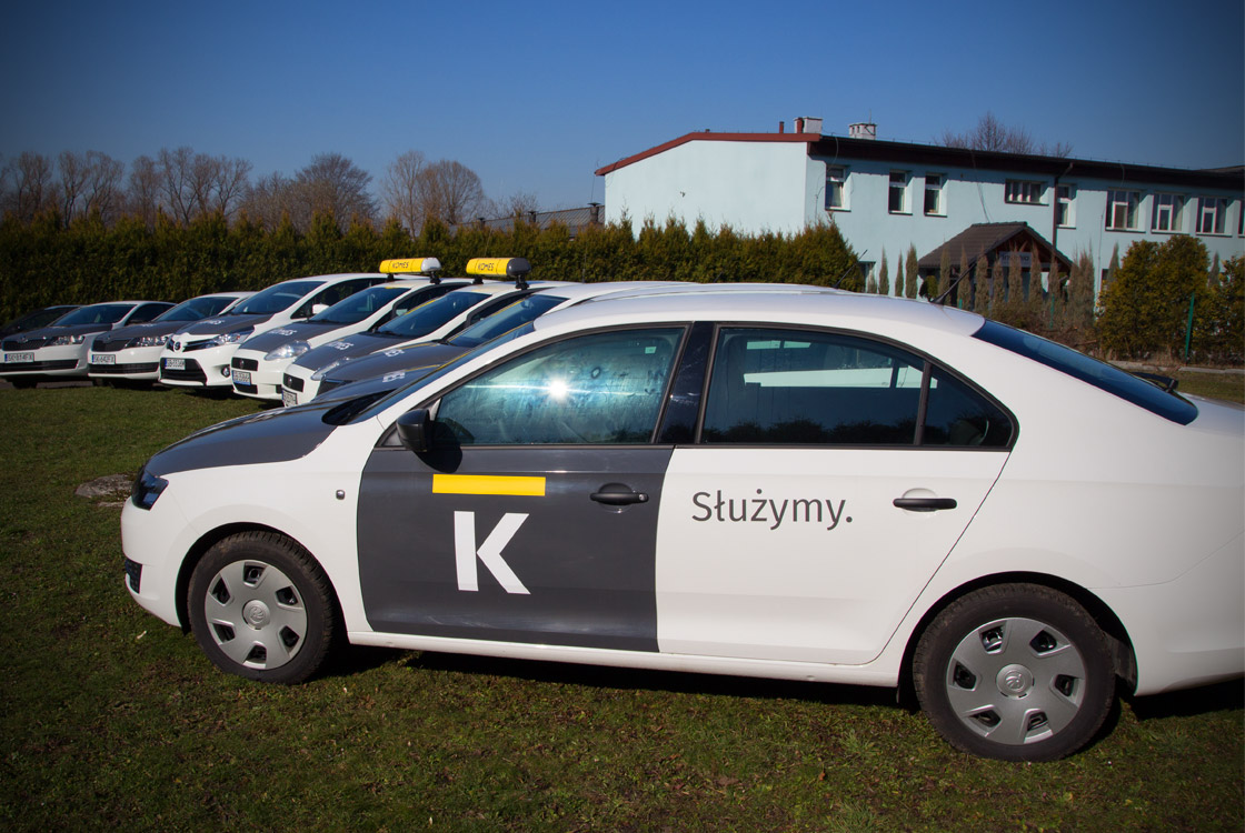 komes - oklejanie flot firmowych