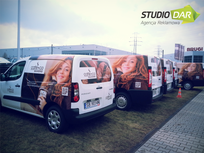 Oklejanie floty dla firmy Delikomat